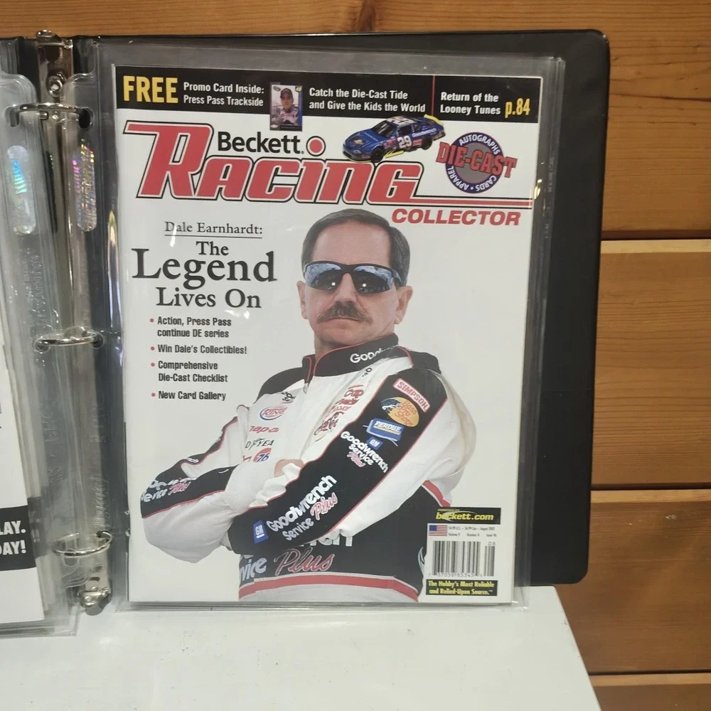 Vintage Beckett Racing Magazine August 2002 Near Mint Protective Sleeved